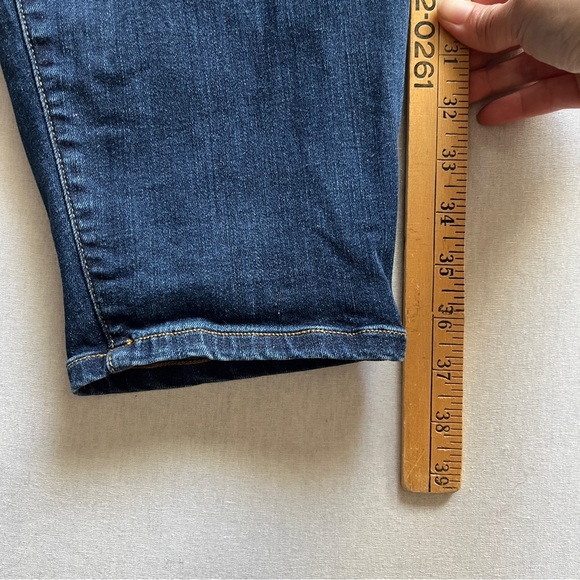SPANX Blue Ankle Pull On Cropped Denim Jeans 3X - Picture 8 of 11
